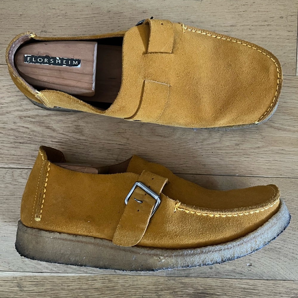 18 East x Padmore & Barnes Single Piece Monk Strap - Size 9